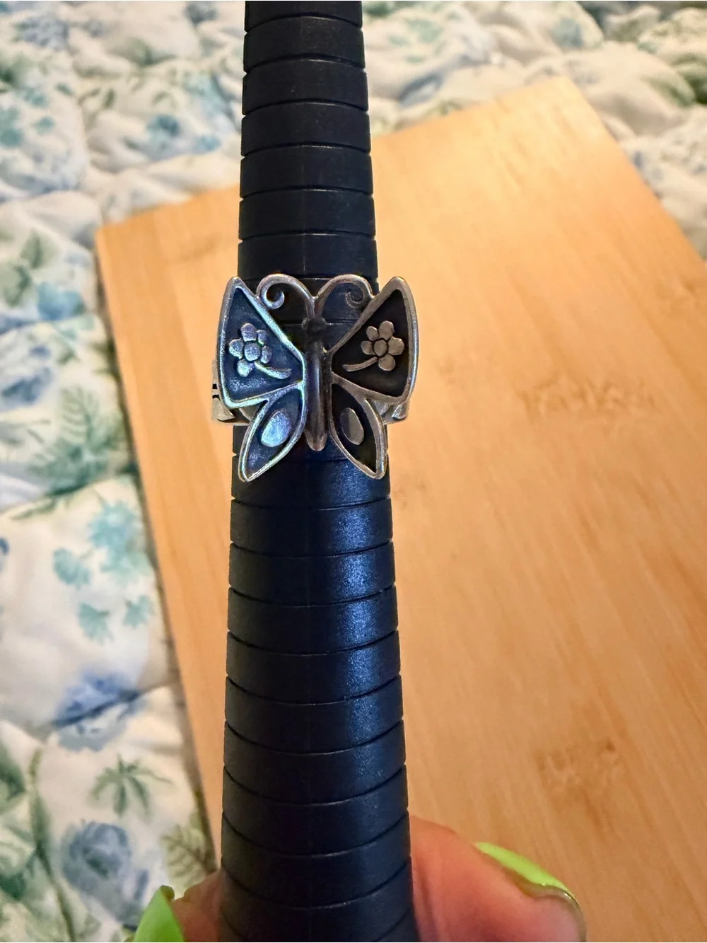 James Avery mariposa butterfly ring.